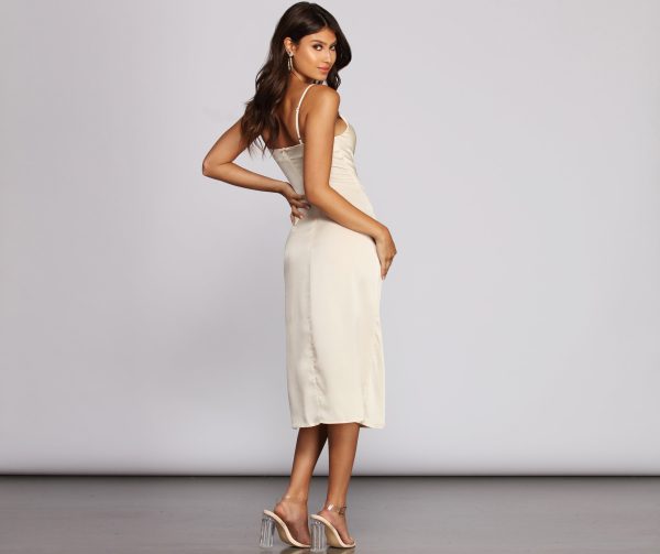 Foxy Lady Slinky Dress - Image 3