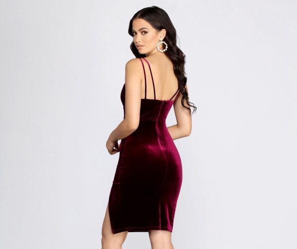 Always V Mine Midi Dress - Image 2