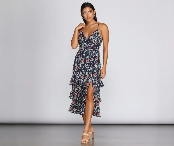 Chic In Chiffon Tiered Dress - Image 2