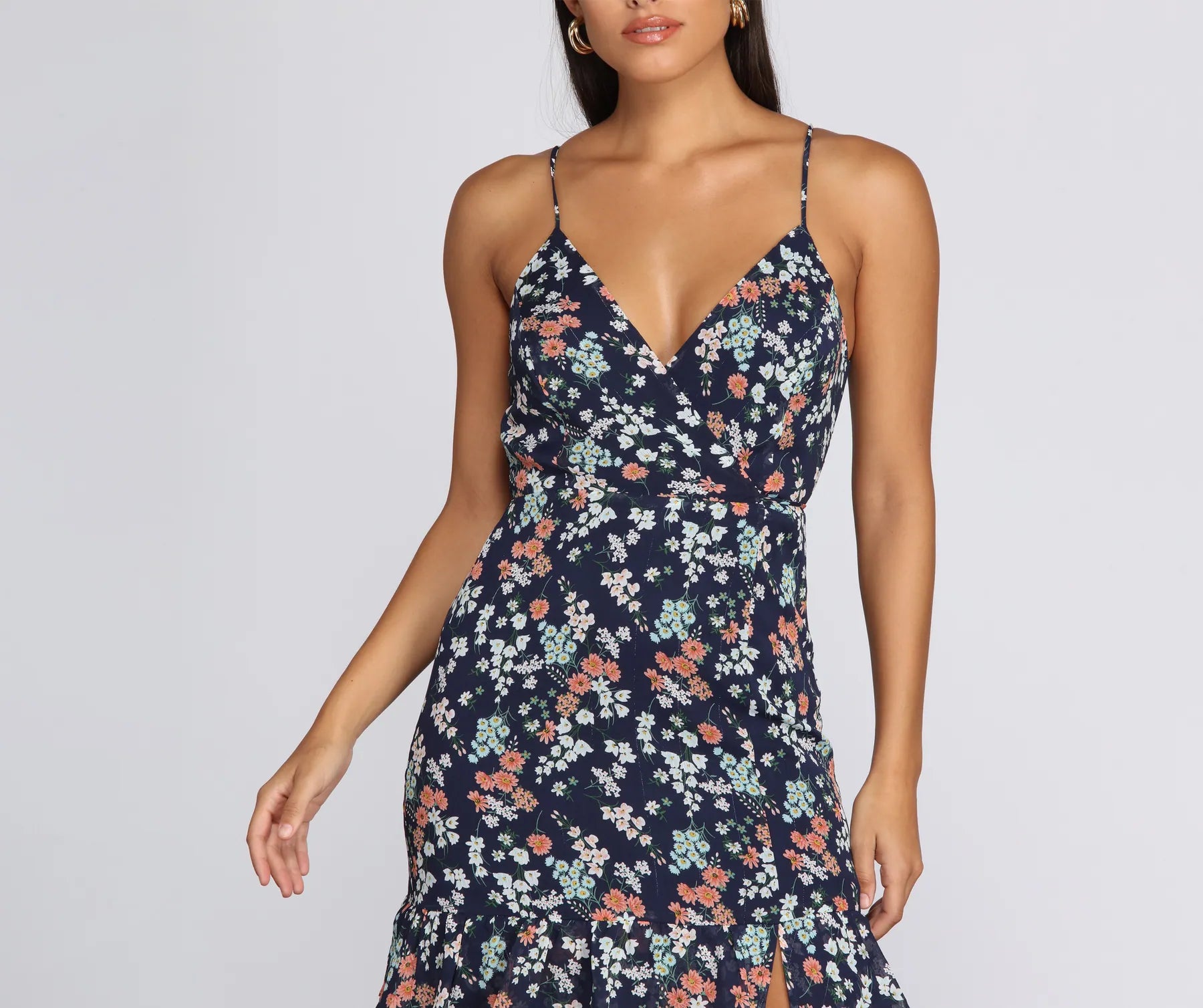 Chic In Chiffon Tiered Dress - Image 3