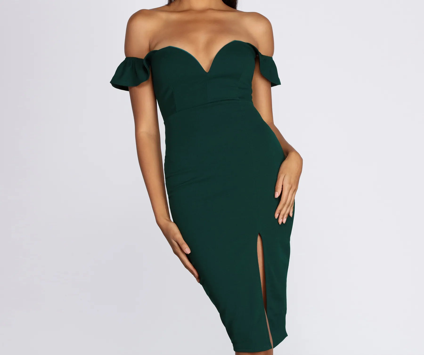 Sweet & Saucy Midi Dress - Image 5