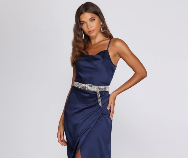 Foxy Lady Slinky Dress - Image 3
