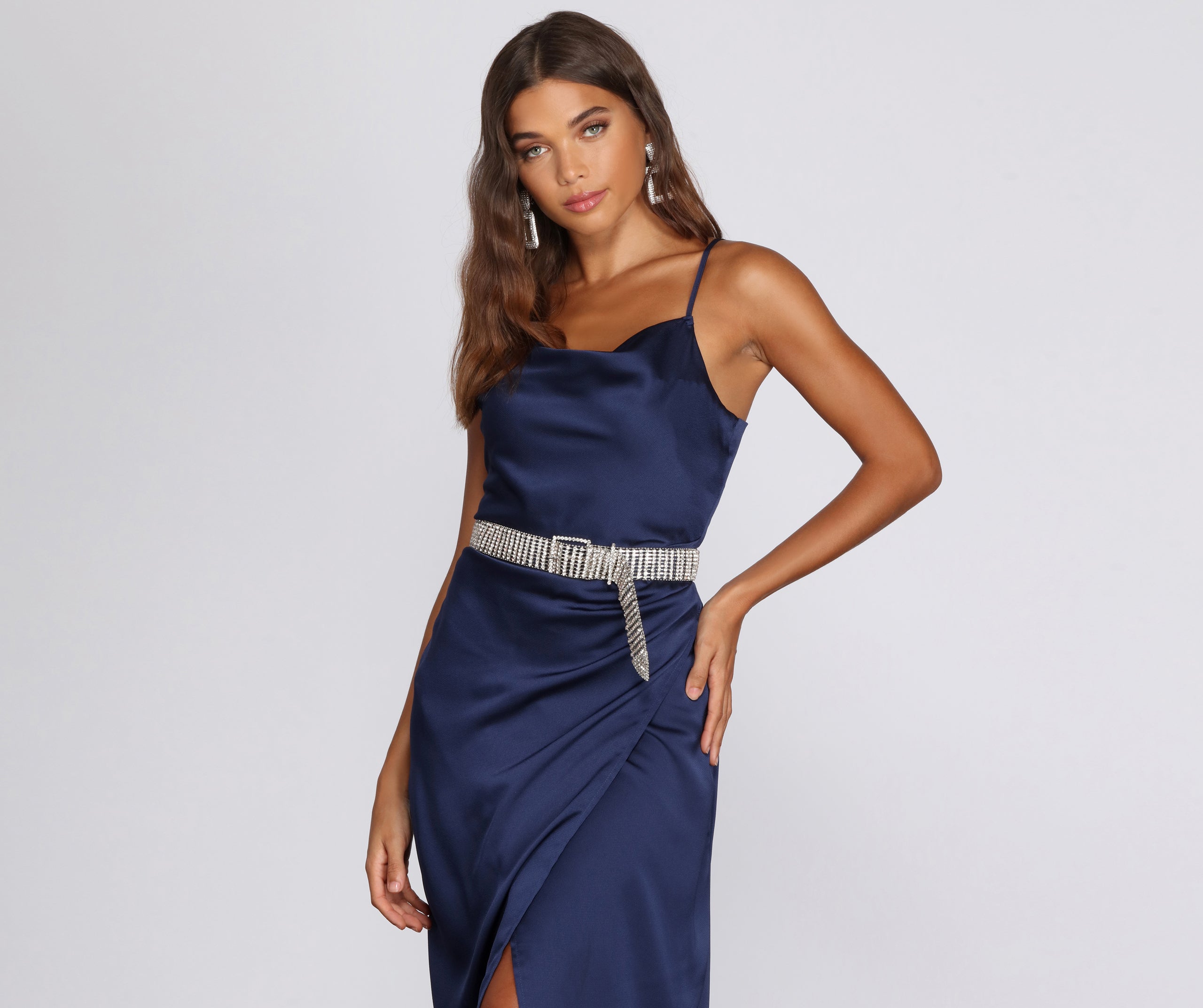 Foxy Lady Slinky Dress - Image 3