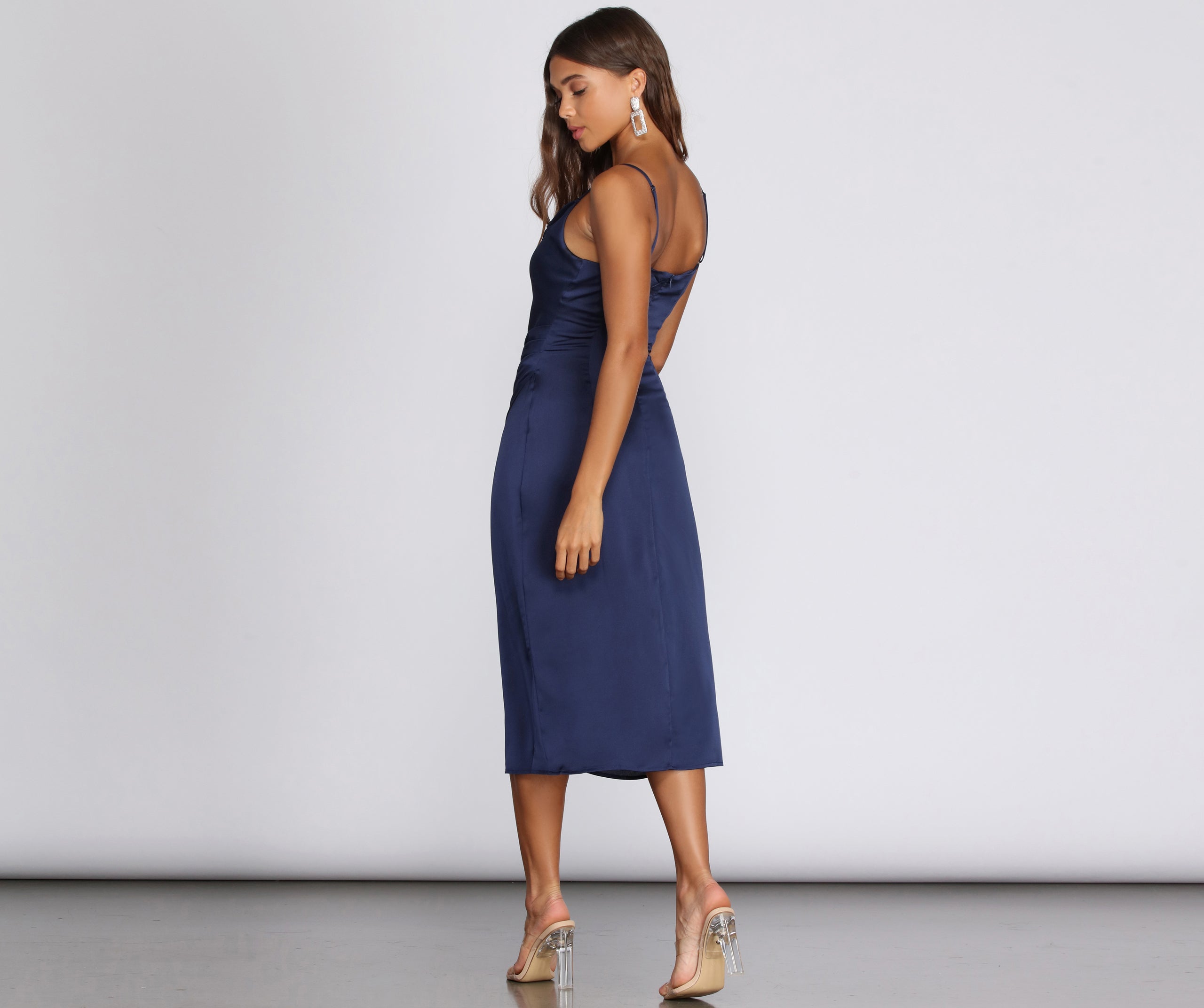 Foxy Lady Slinky Dress - Image 2
