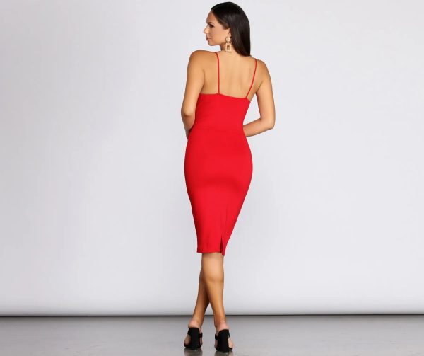 Own Knit Midi Dress - Image 6