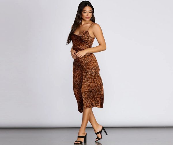 Fashionably Fierce Midi Dress - Image 3