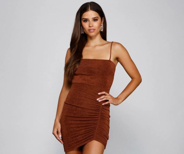 Simply Sultry Slinky Knit Mini Dress - Image 5