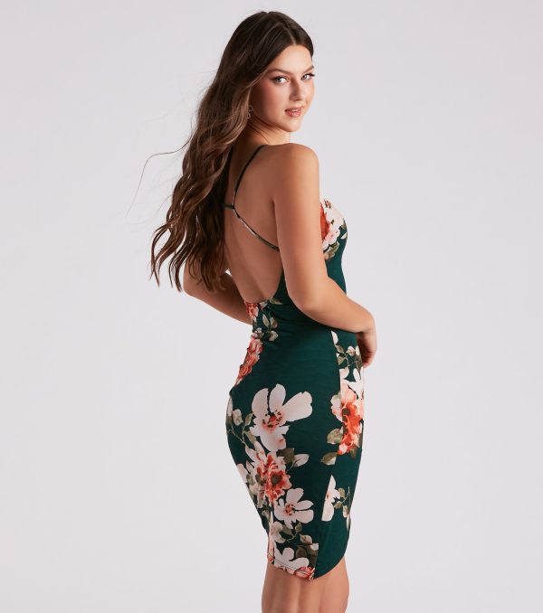 Blooming Beauty Floral Mini Dress - Image 2