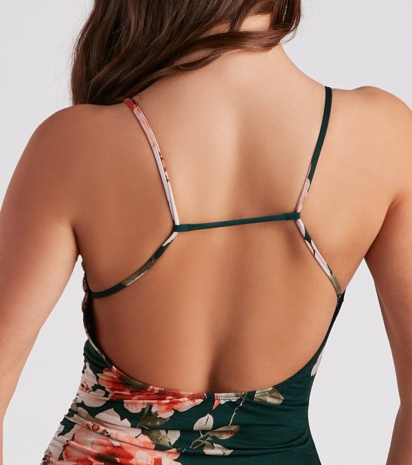 Blooming Beauty Floral Mini Dress - Image 4