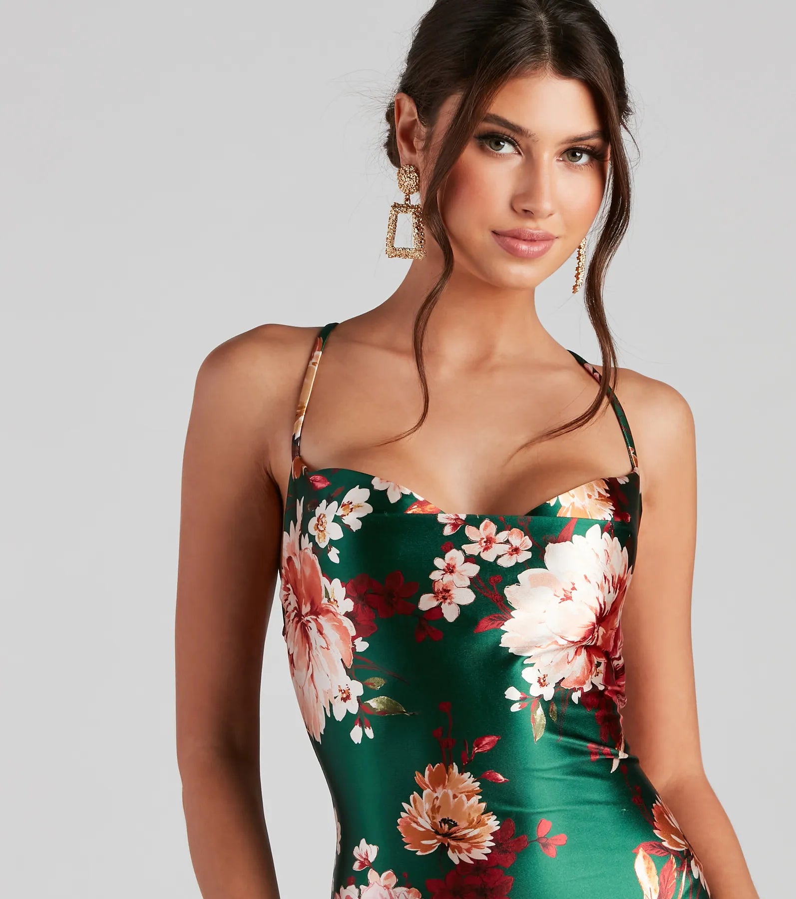 Fliratious Beauty Floral Mini Dress - Image 4