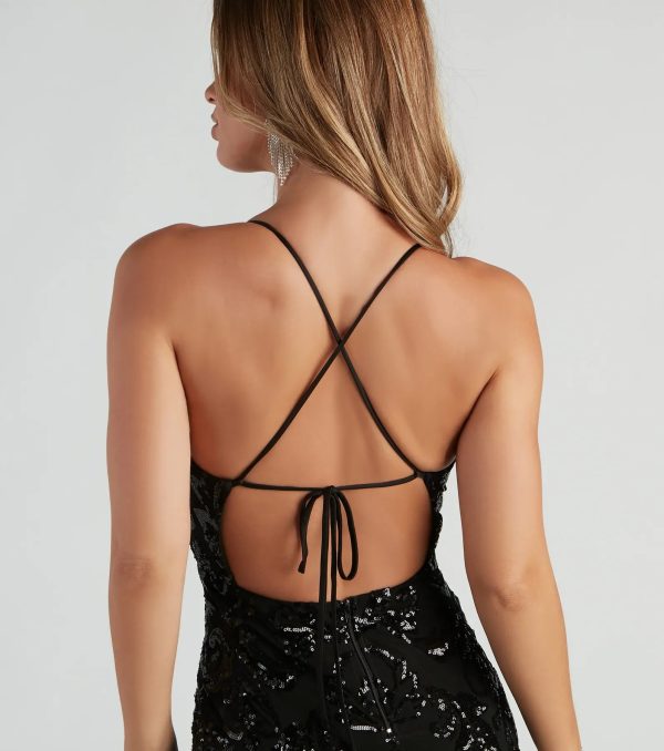Pretty Deets Sequin Mini Dress - Image 6