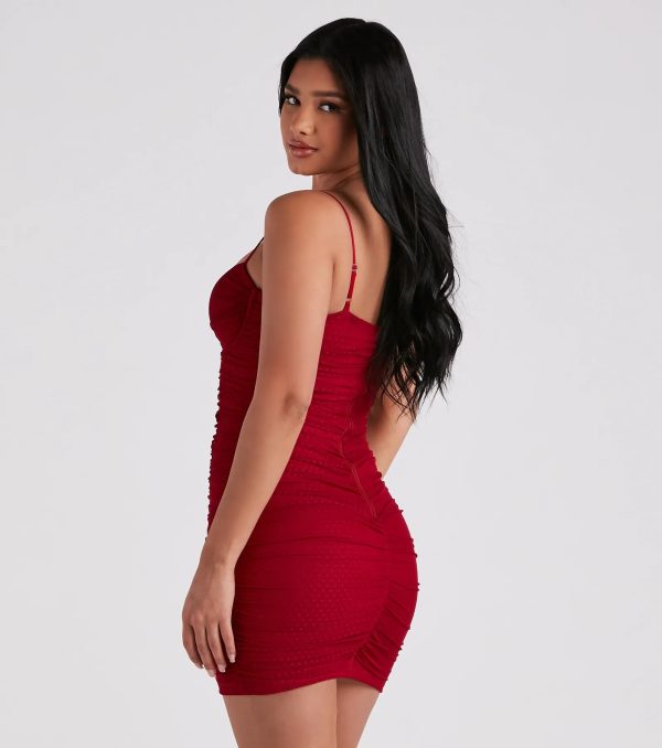 Perfect Sass Mesh Sweetheart Dress - Image 14