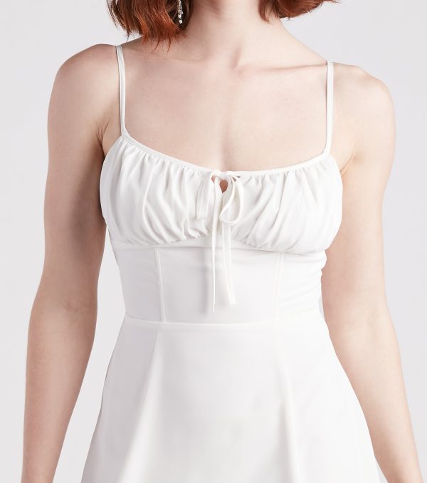 True Staple Short Skater Dress - Image 4