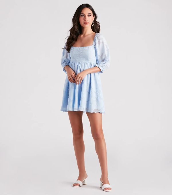 Extra Flair Floral Skater Dress - Image 11
