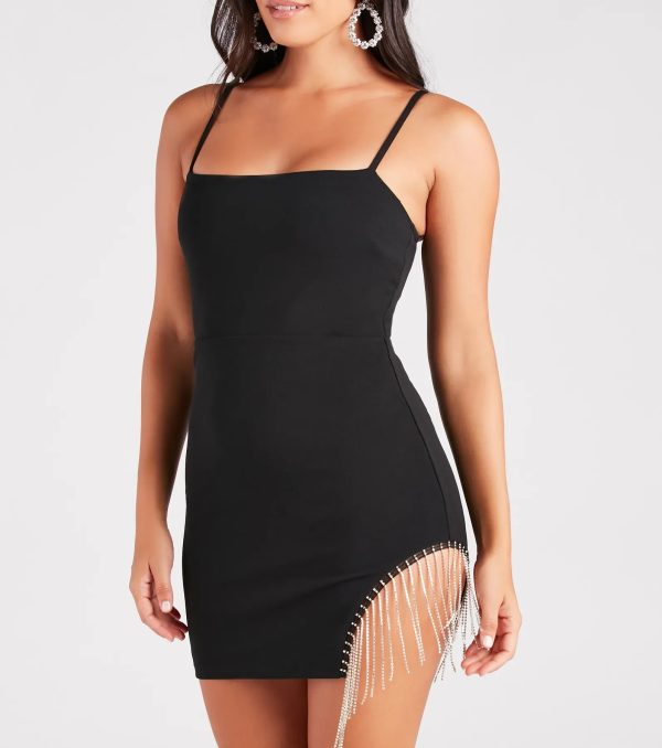Chance To Shine Rhinestone Trim Dress - Image 8
