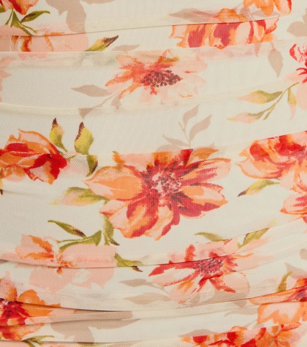 Blossom This Season Off-The-Shoulder Floral Mini Dress - Image 4