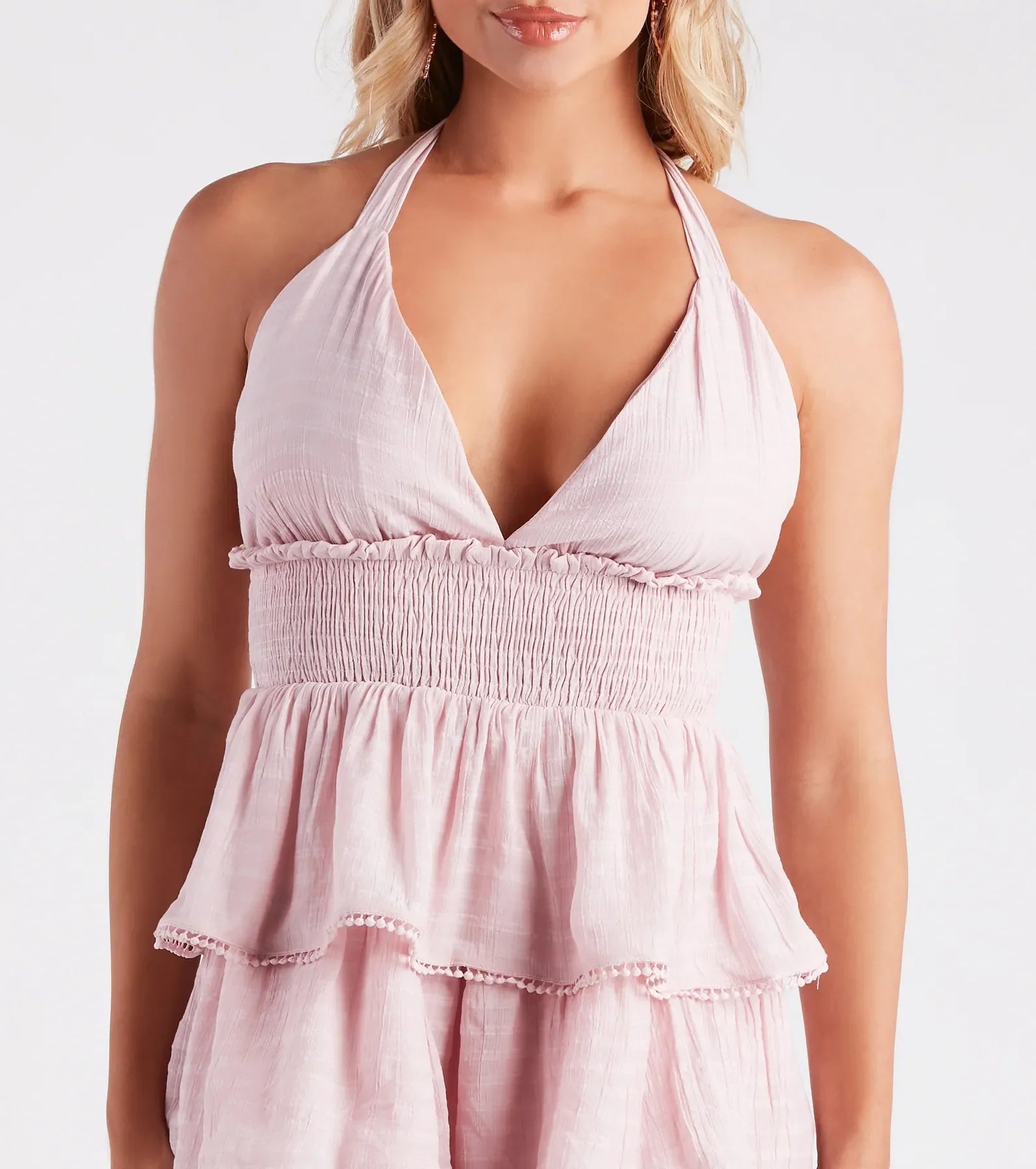 Sunset Happy Hour Ruffled Skater Dress - Image 12