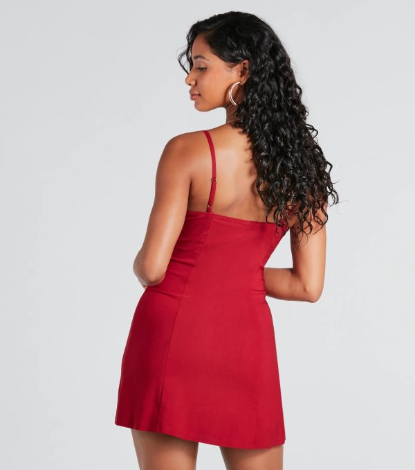 Sealed With Charm Short A-Line Dress - Image 6