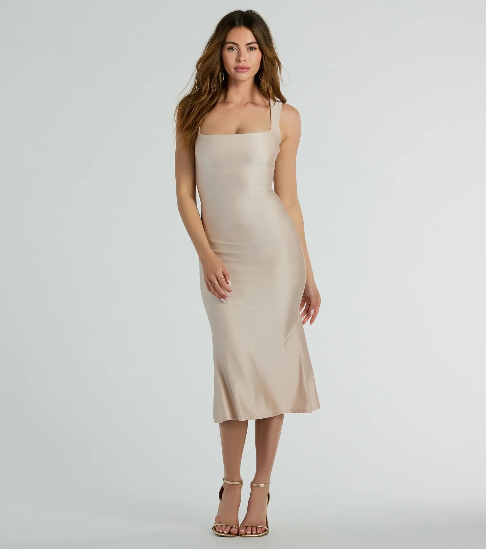 Iconic Presence Sleeveless Midi Dress - Image 5