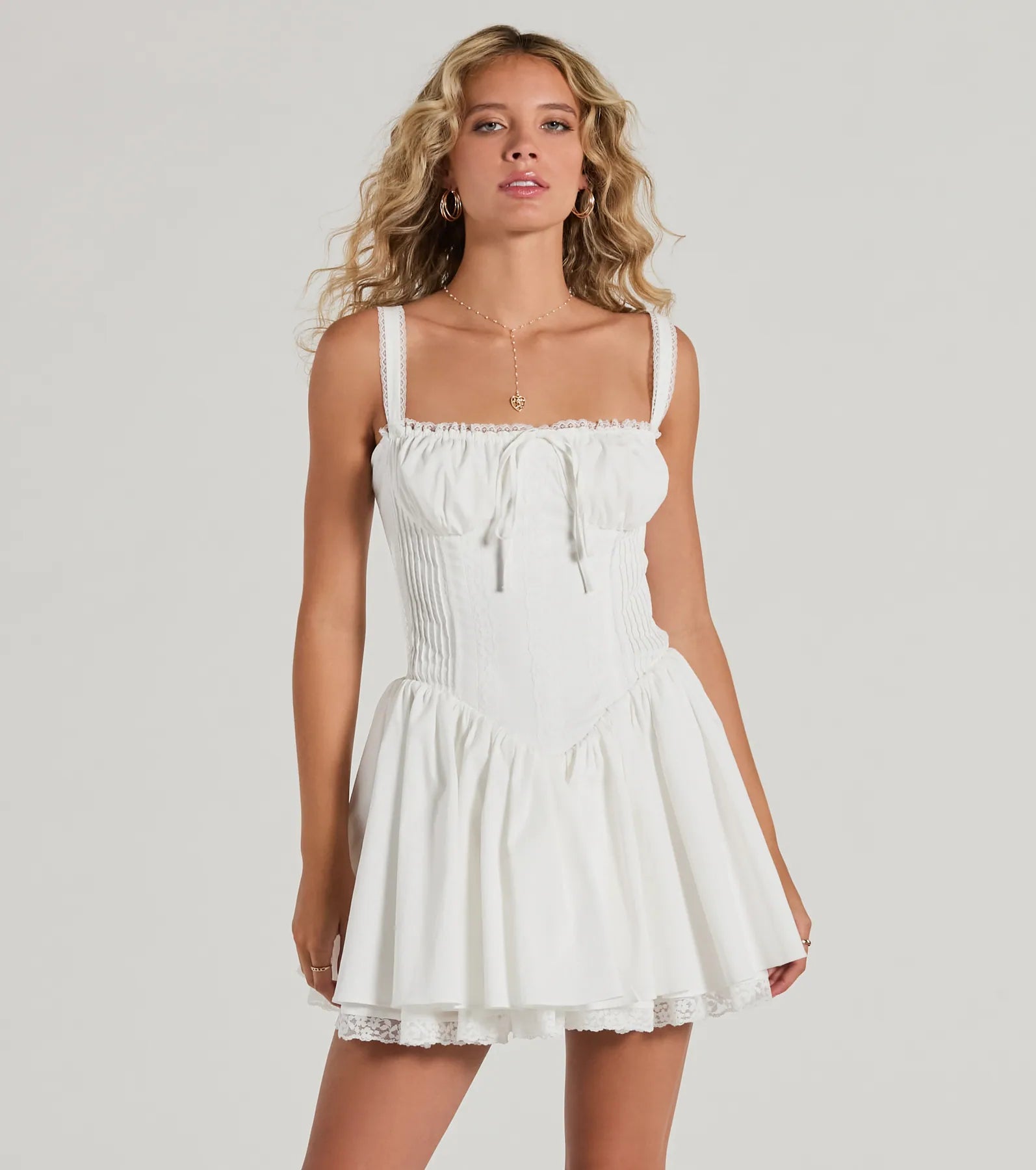So Darling Woven Drop-Waist Skater Dress - Image 8