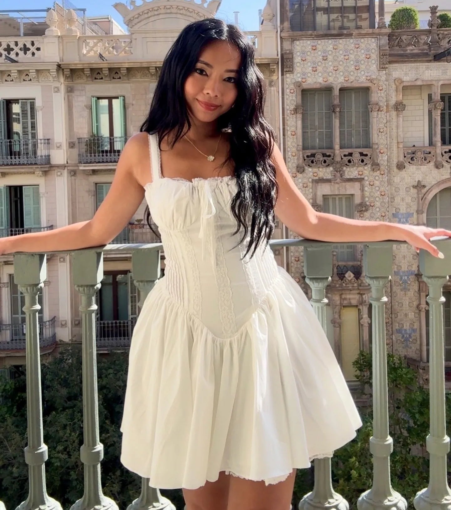 So Darling Woven Drop-Waist Skater Dress - Image 9
