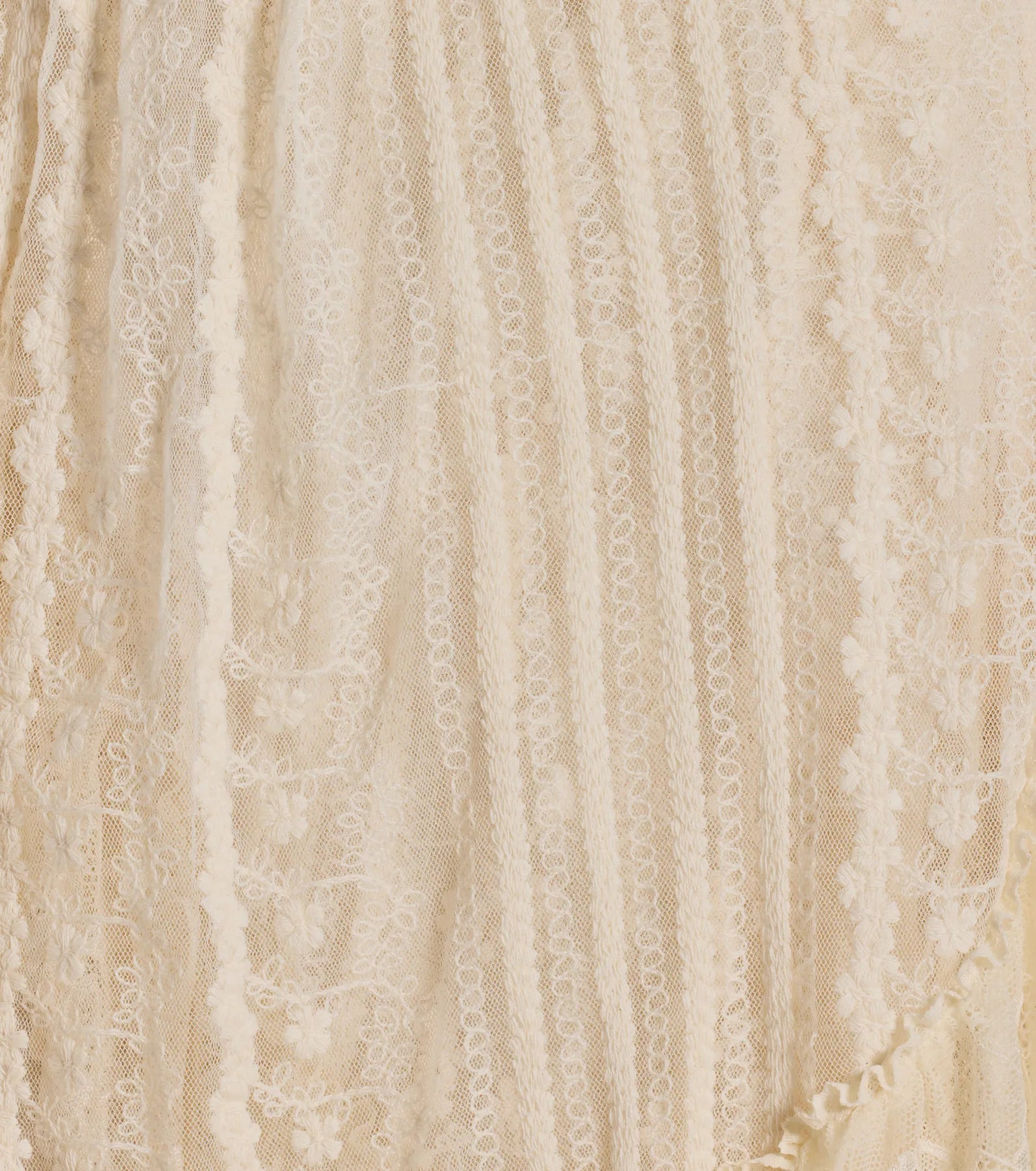Love Of Details V-Neck Lace-Up Skater Dress - Image 3