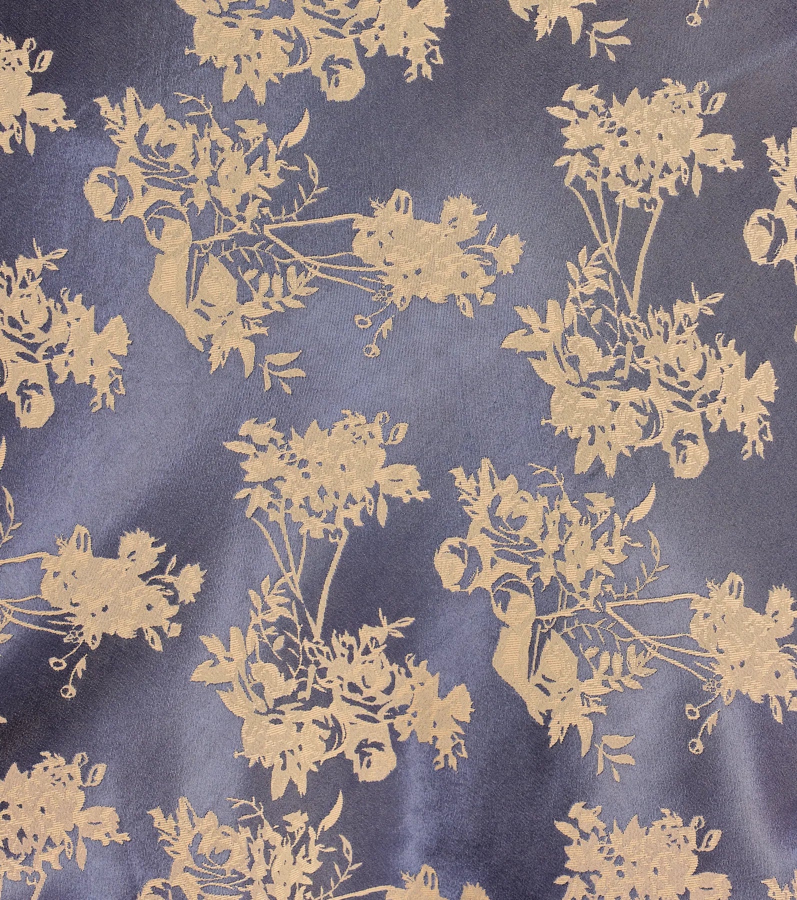 Tied To You Lace Trim A-Line Floral Satin Dress - Image 4