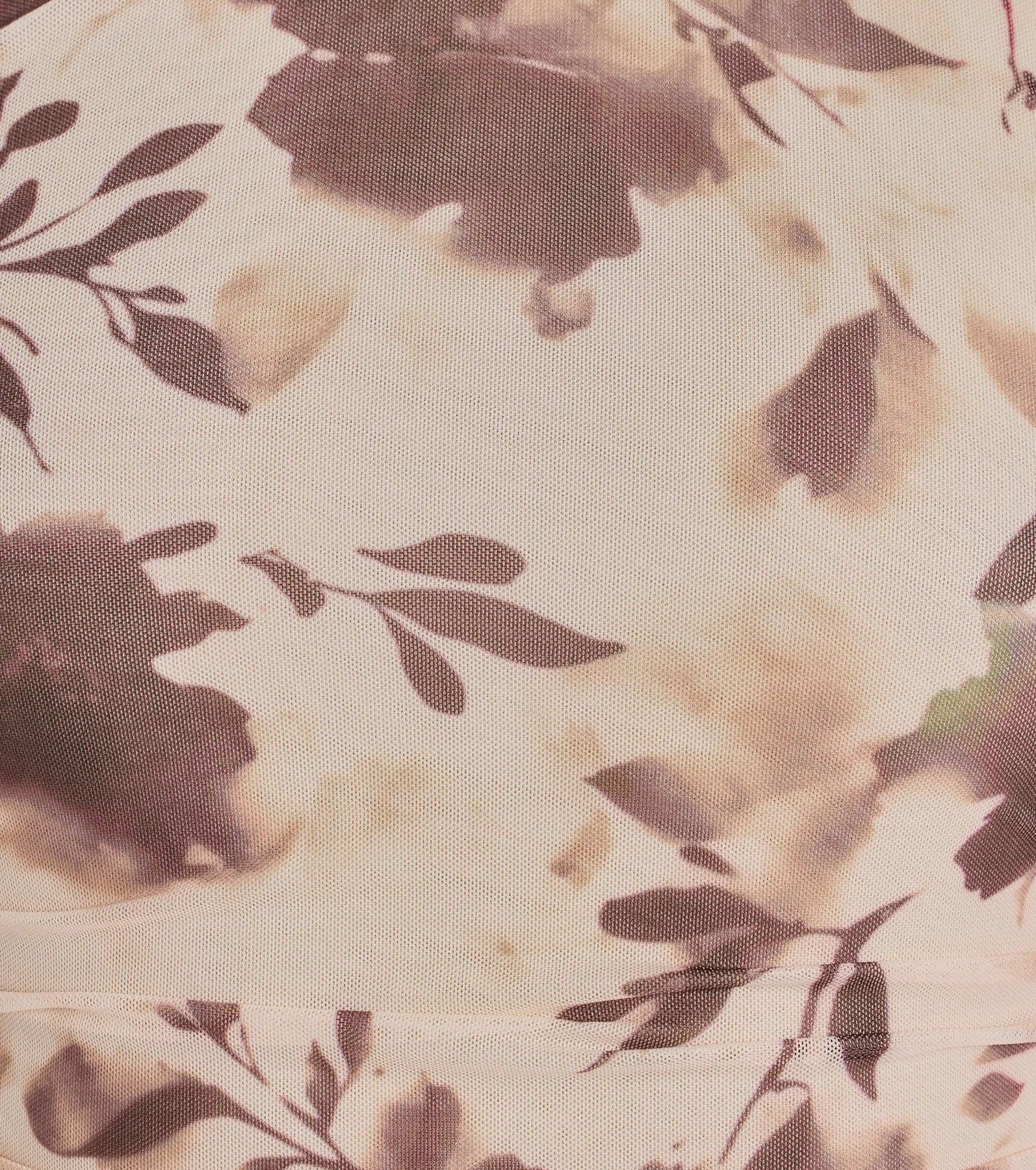 Leave An Impression Mock Neck Open Back Floral Midi Dress - Image 3
