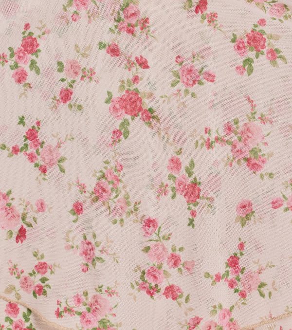 True Love In Floral V-Neck Corset Skater Dress - Image 4
