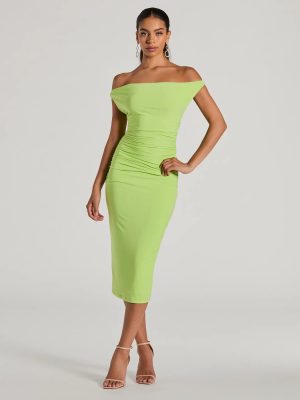 Tricks Of The Trade Convertible Bodycon Midi Dress