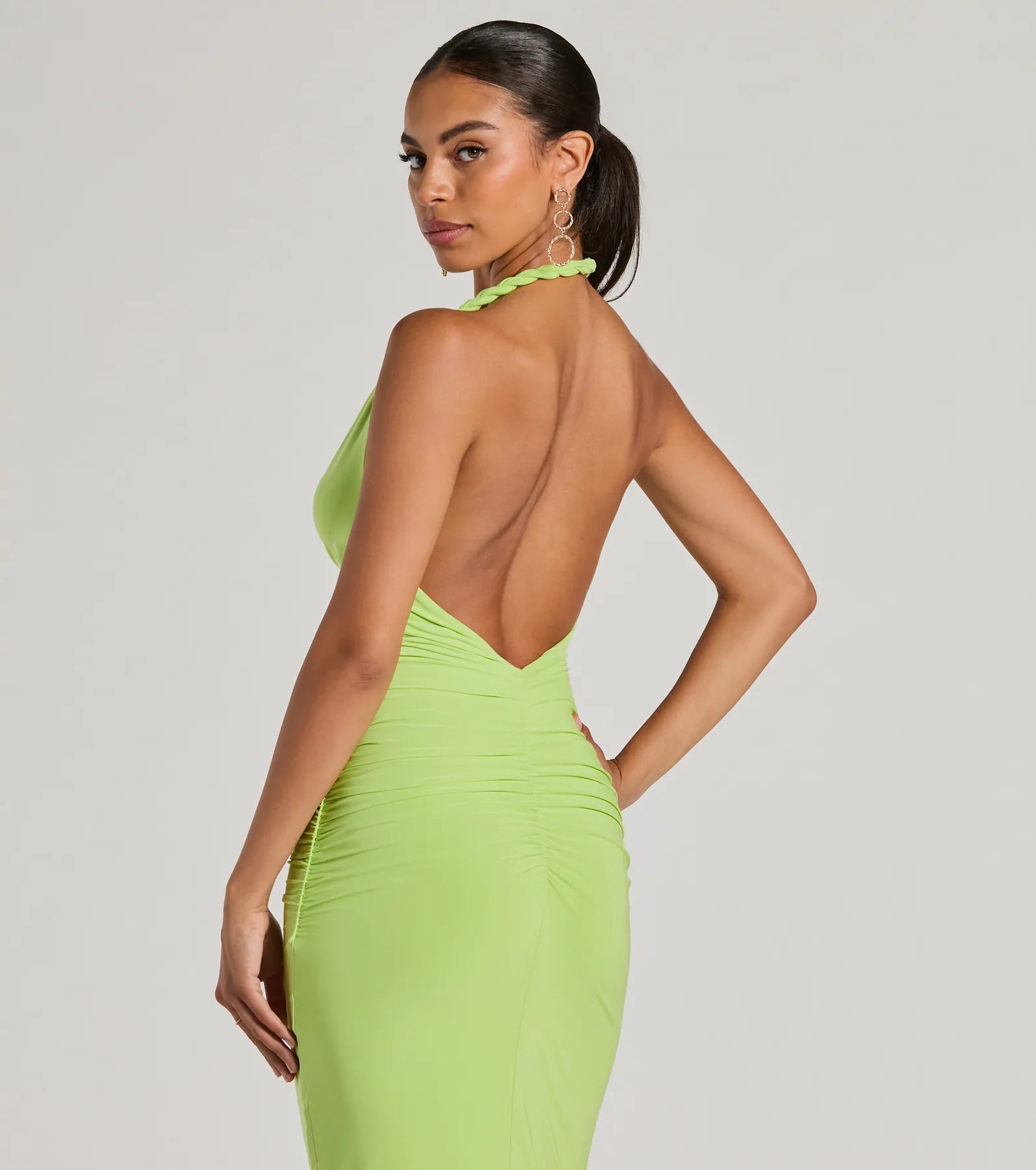 Tricks Of The Trade Convertible Bodycon Midi Dress - Image 6