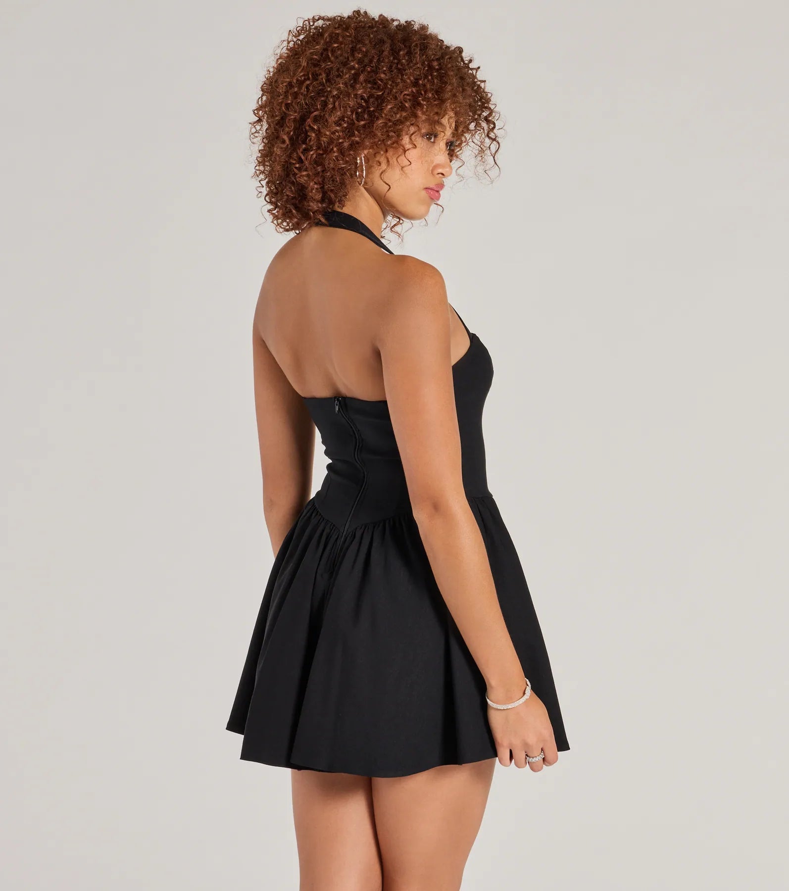 Twirl Perfection Drop Waist Skater Dress - Image 2