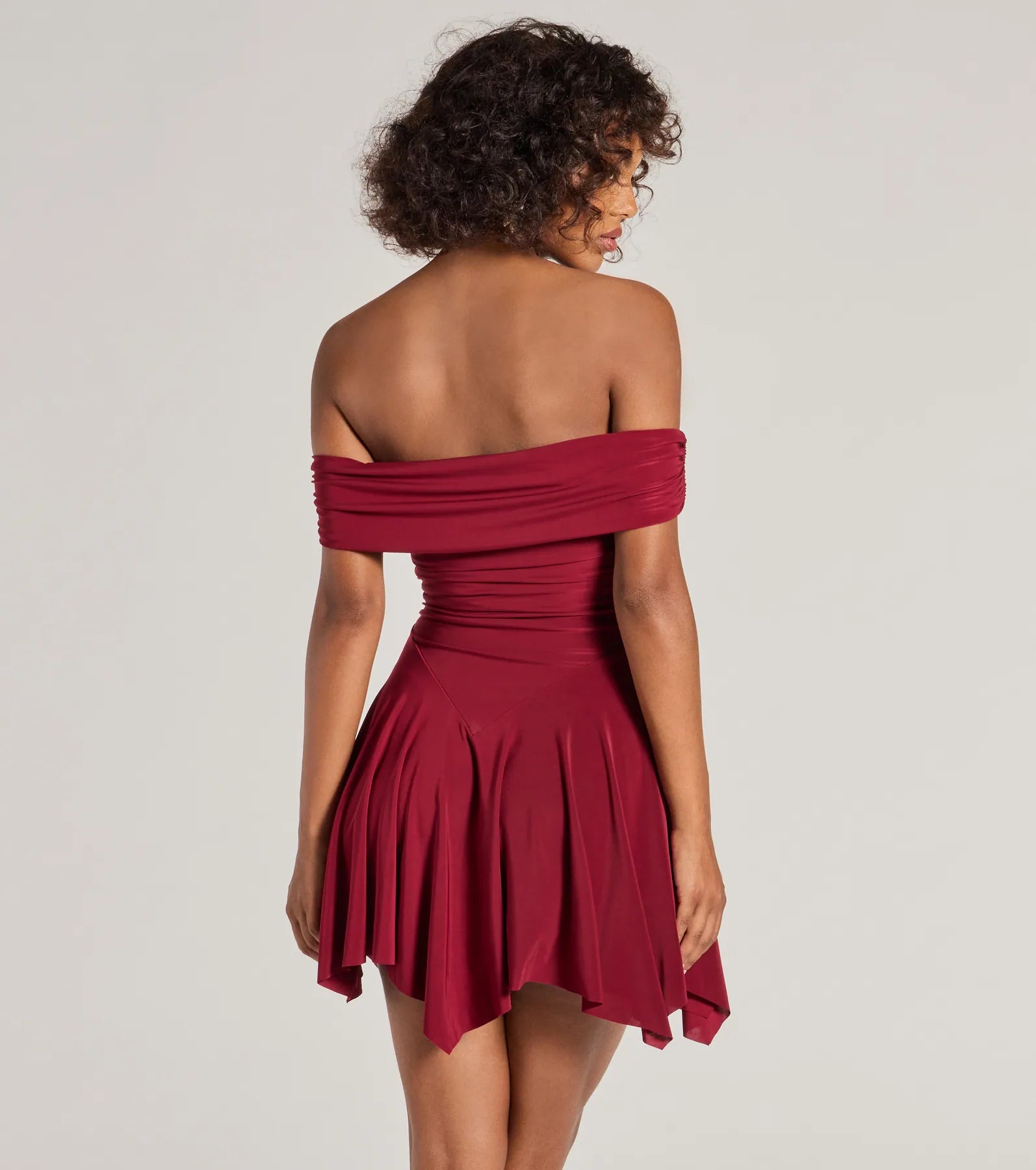 Be With You Off-The-Shoulder Skater Dress - Image 2