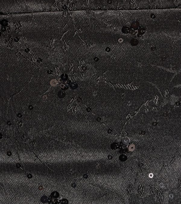 Glitzy Chic Sequin Woven Drop Waist Skater Dress - Image 4