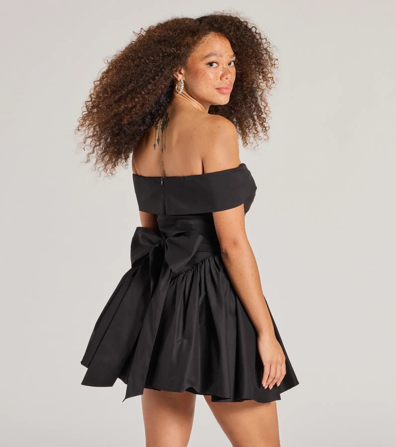 Luxe Moment Drop Waist Skater Dress - Image 2