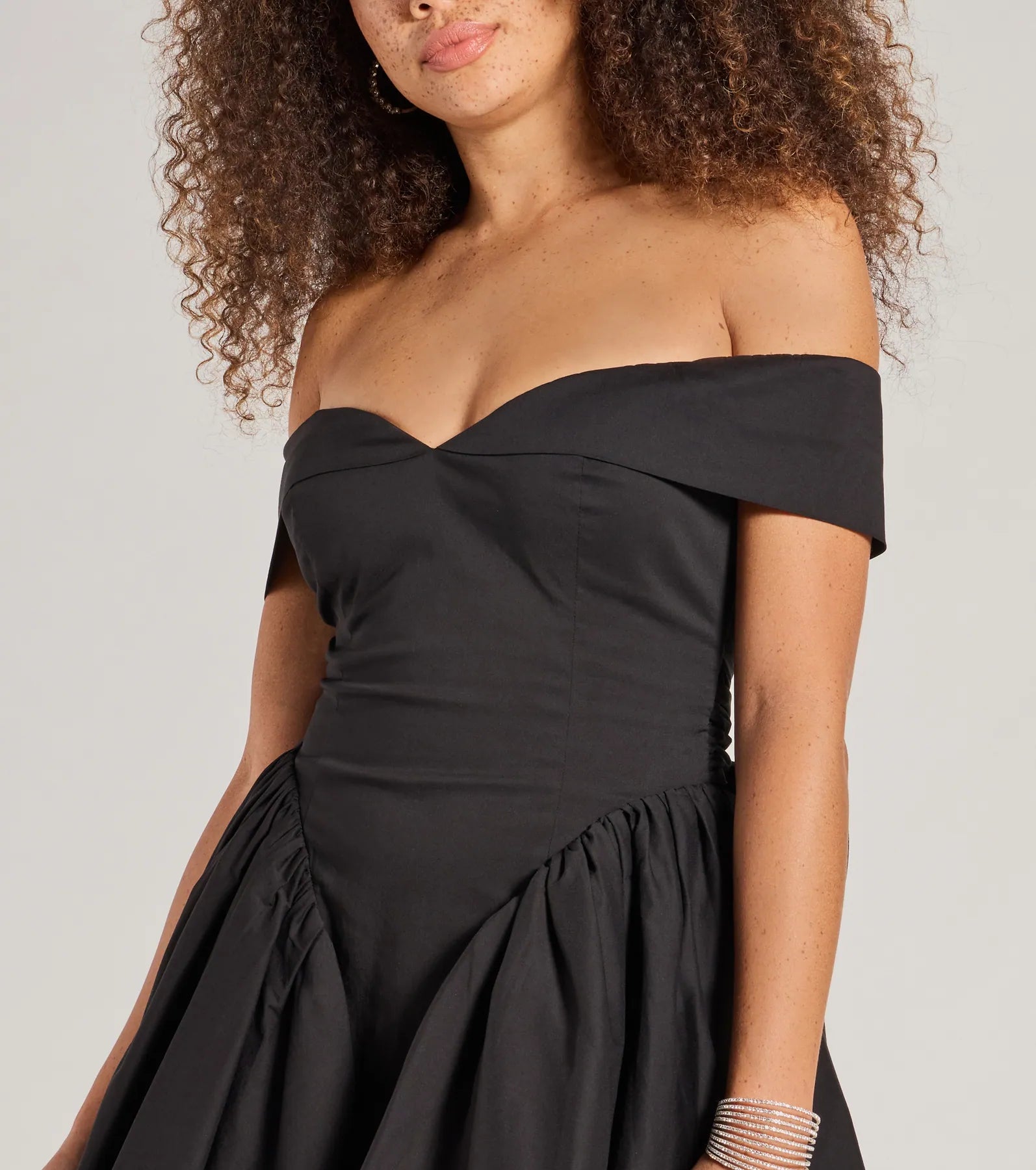 Luxe Moment Drop Waist Skater Dress - Image 4