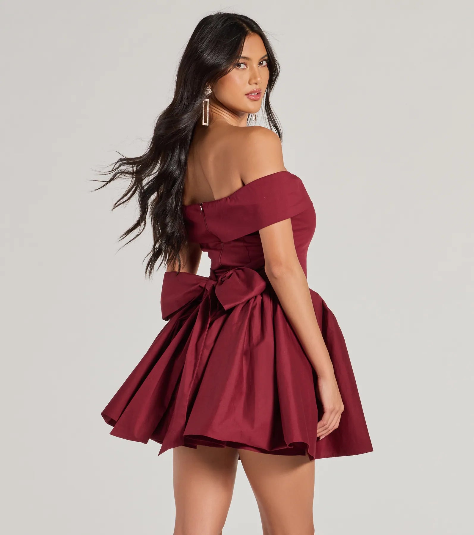 Luxe Moment Drop Waist Skater Dress - Image 6