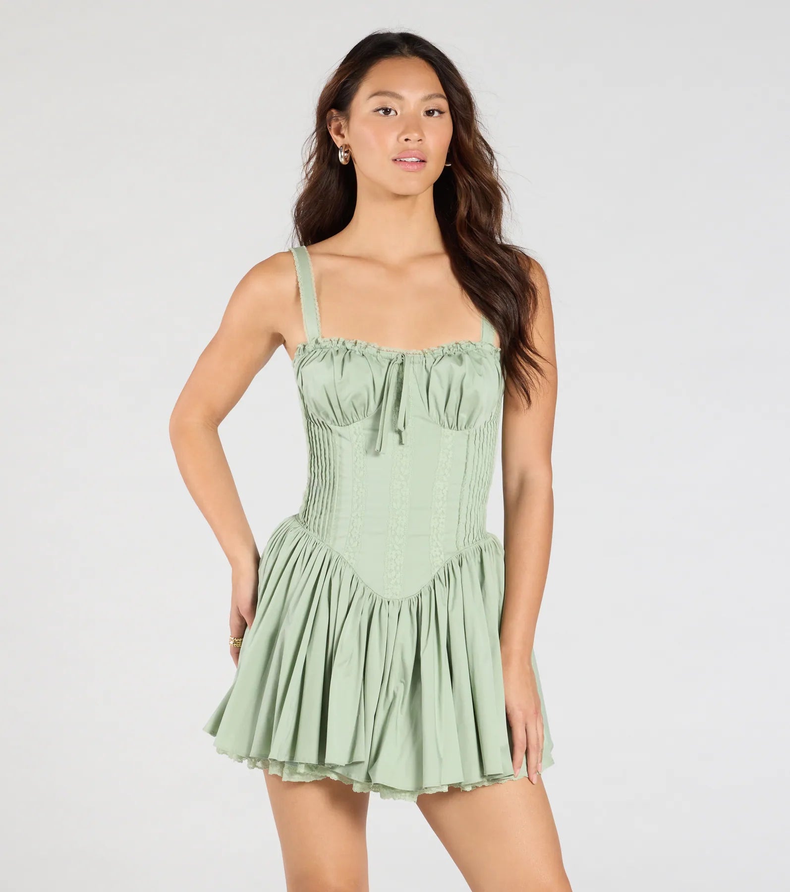 So Darling Woven Drop-Waist Skater Dress - Image 21