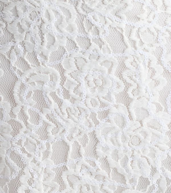 Sweet Sensation Lace A-Line Mini Dress - Image 4