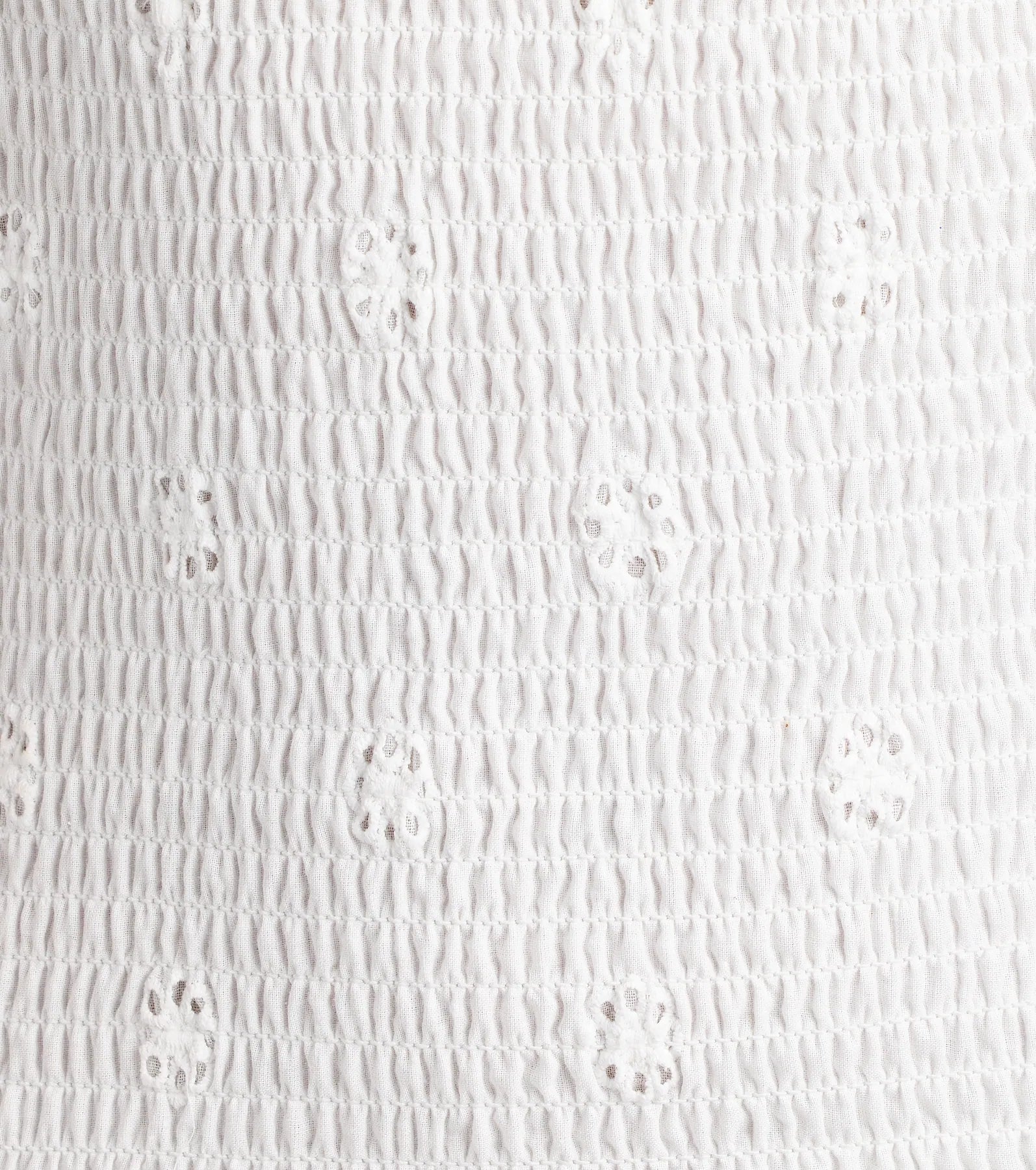 Always Sunny Strapless Ruffle Eyelet Mini Dress - Image 5
