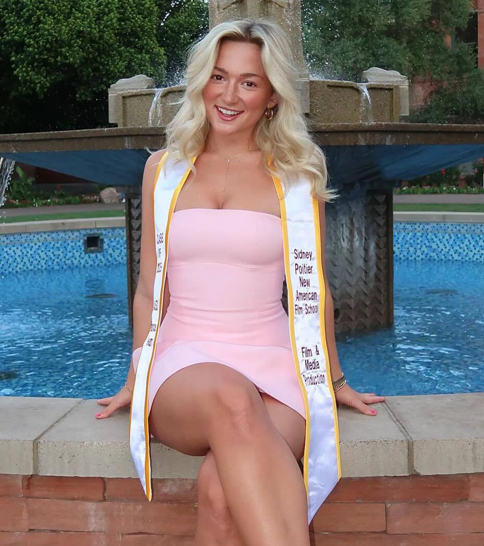 Cute Moment Strapless A-Line Crepe Mini Dress - Image 6