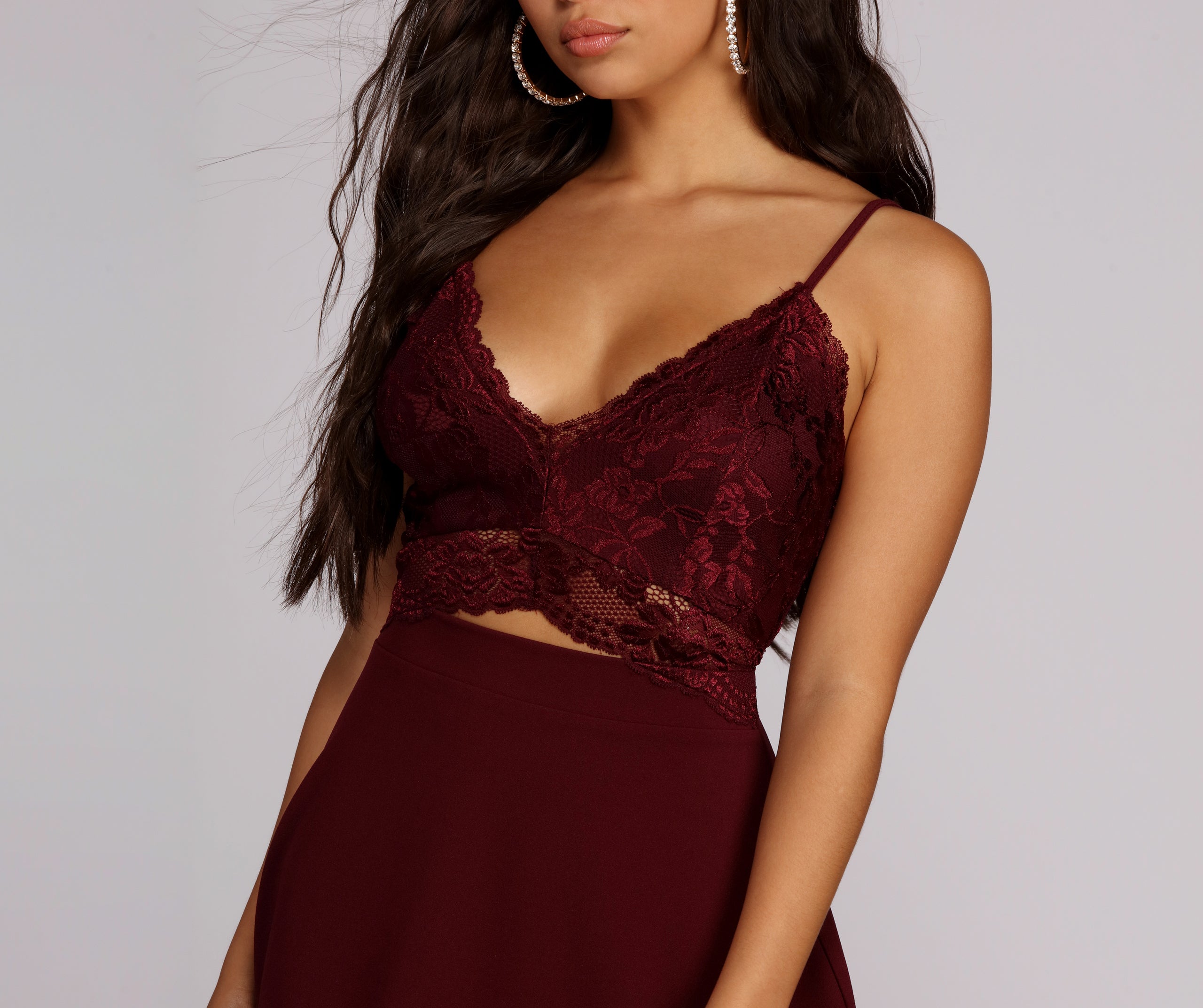 Lavish In Lace Skater Dress - Image 4