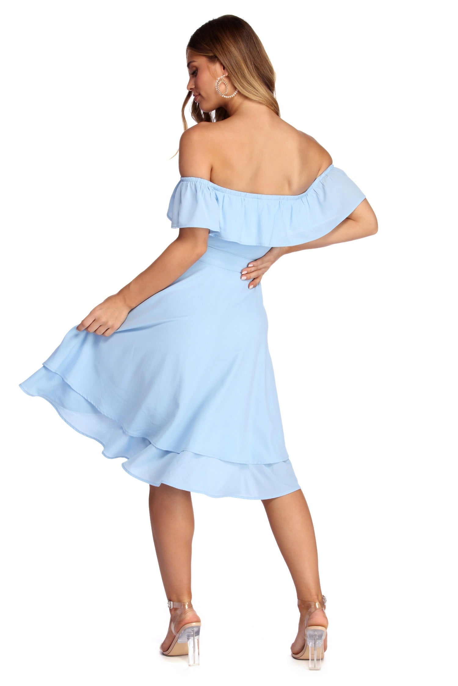 Chasing Dreams Ruffle Dress - Image 3