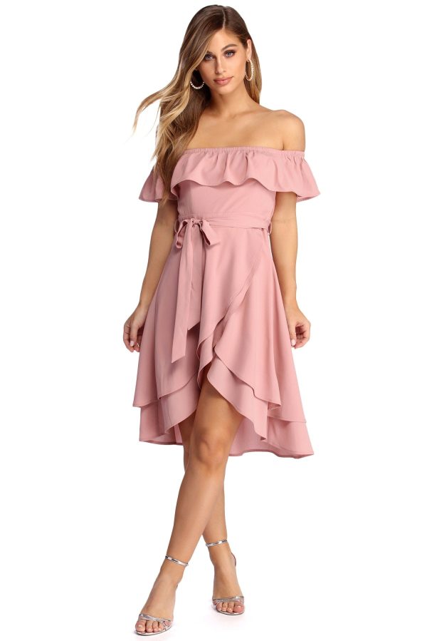 Chasing Dreams Ruffle Dress - Image 5