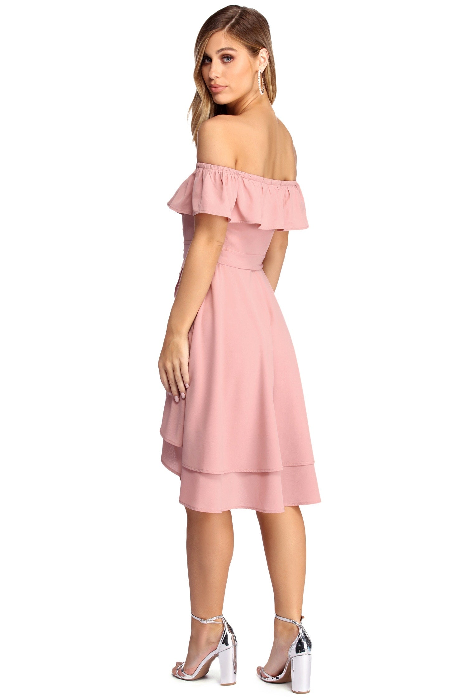 Chasing Dreams Ruffle Dress - Image 7