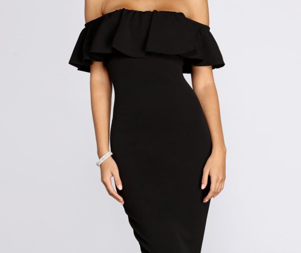 Ready And Ruffled Midi Dress - Image 8