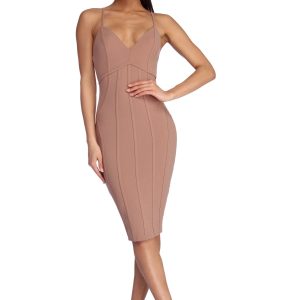 In Your Pipe Dreams Midi Dress