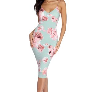 Floral Day Dream Midi Dress