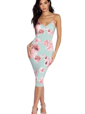 Floral Day Dream Midi Dress