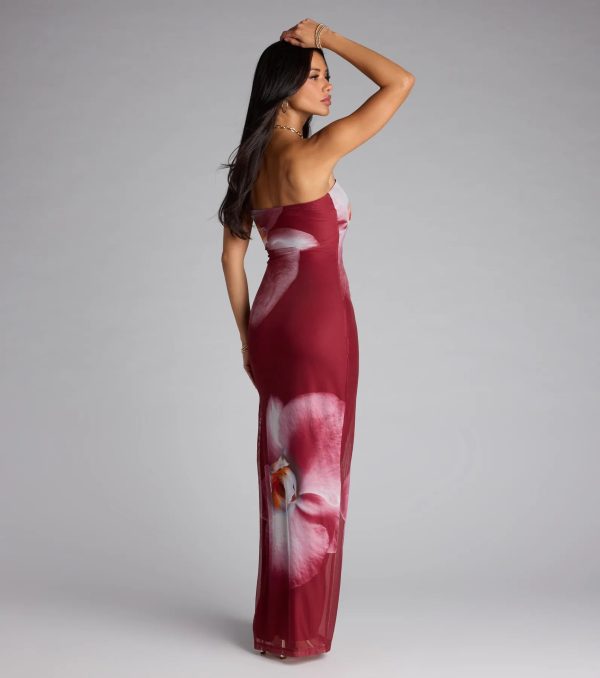 All Eyes On The Floral Maxi Dress - Image 2